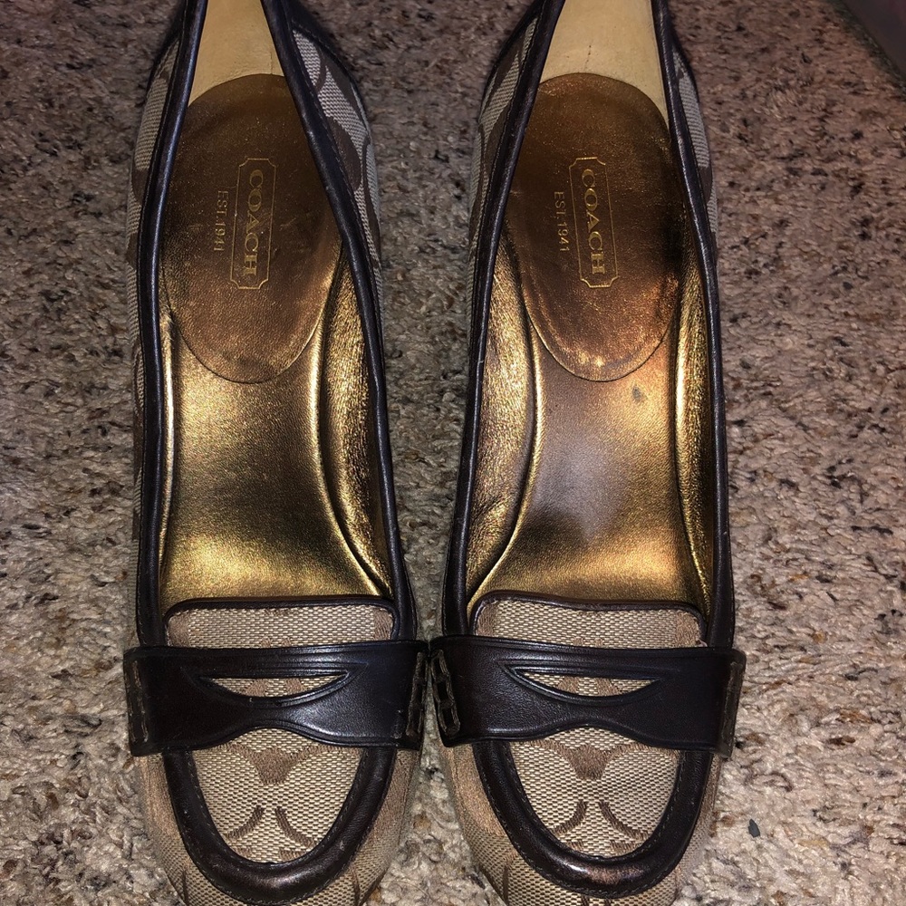 Coach heels